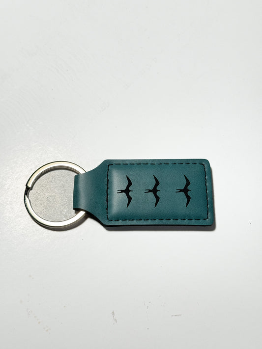 IWA LEATHER KEYCHAIN