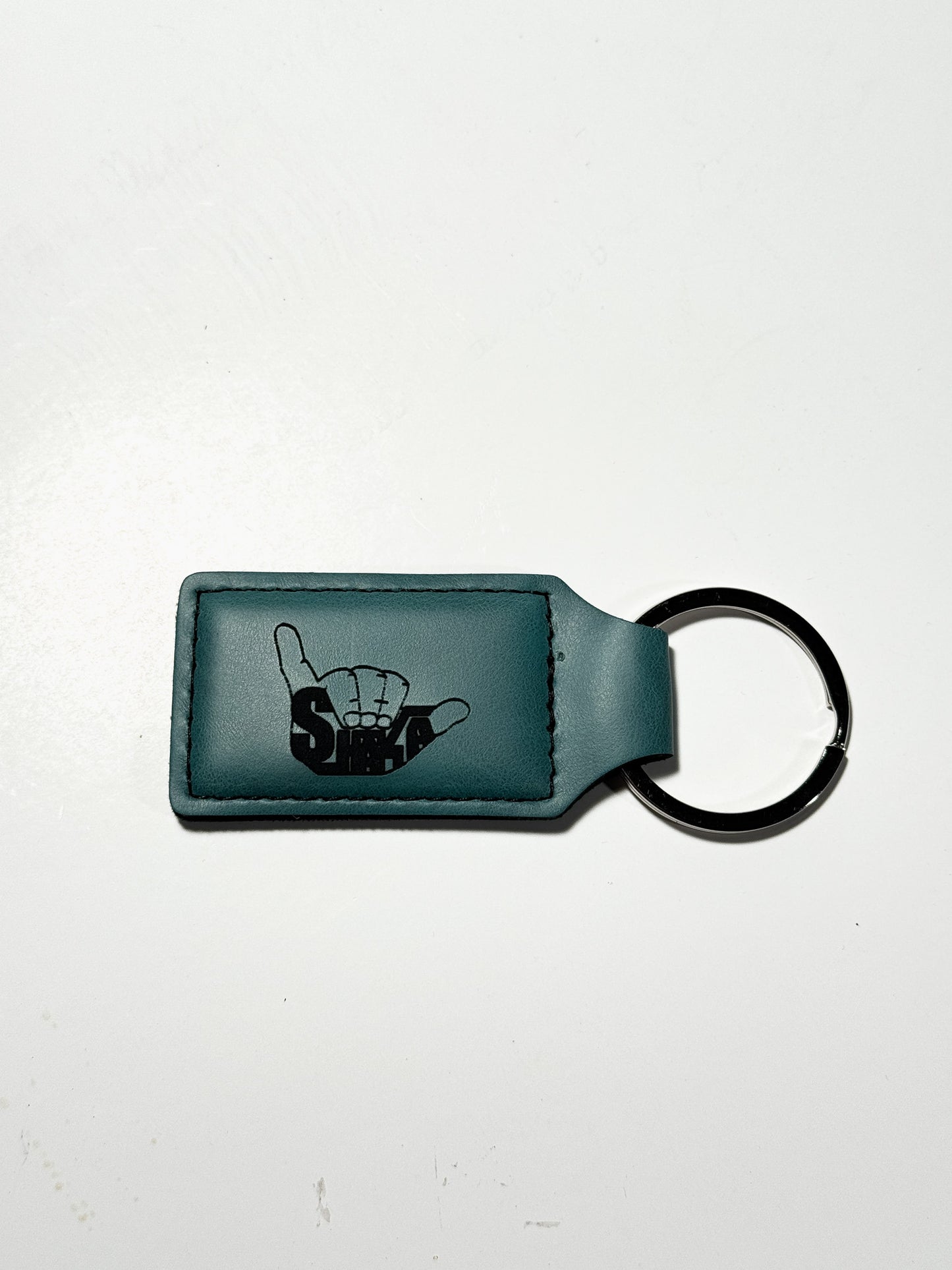 IWA LEATHER KEYCHAIN
