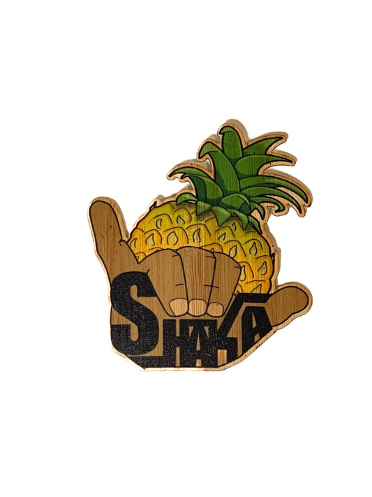 PINEAPPLE BAMBOO STICKER