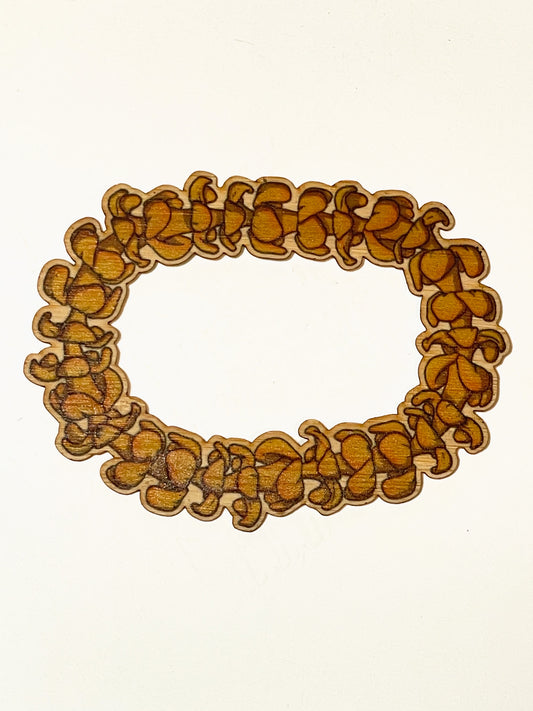 PUAKENIKENI LEI BAMBOO STICKER