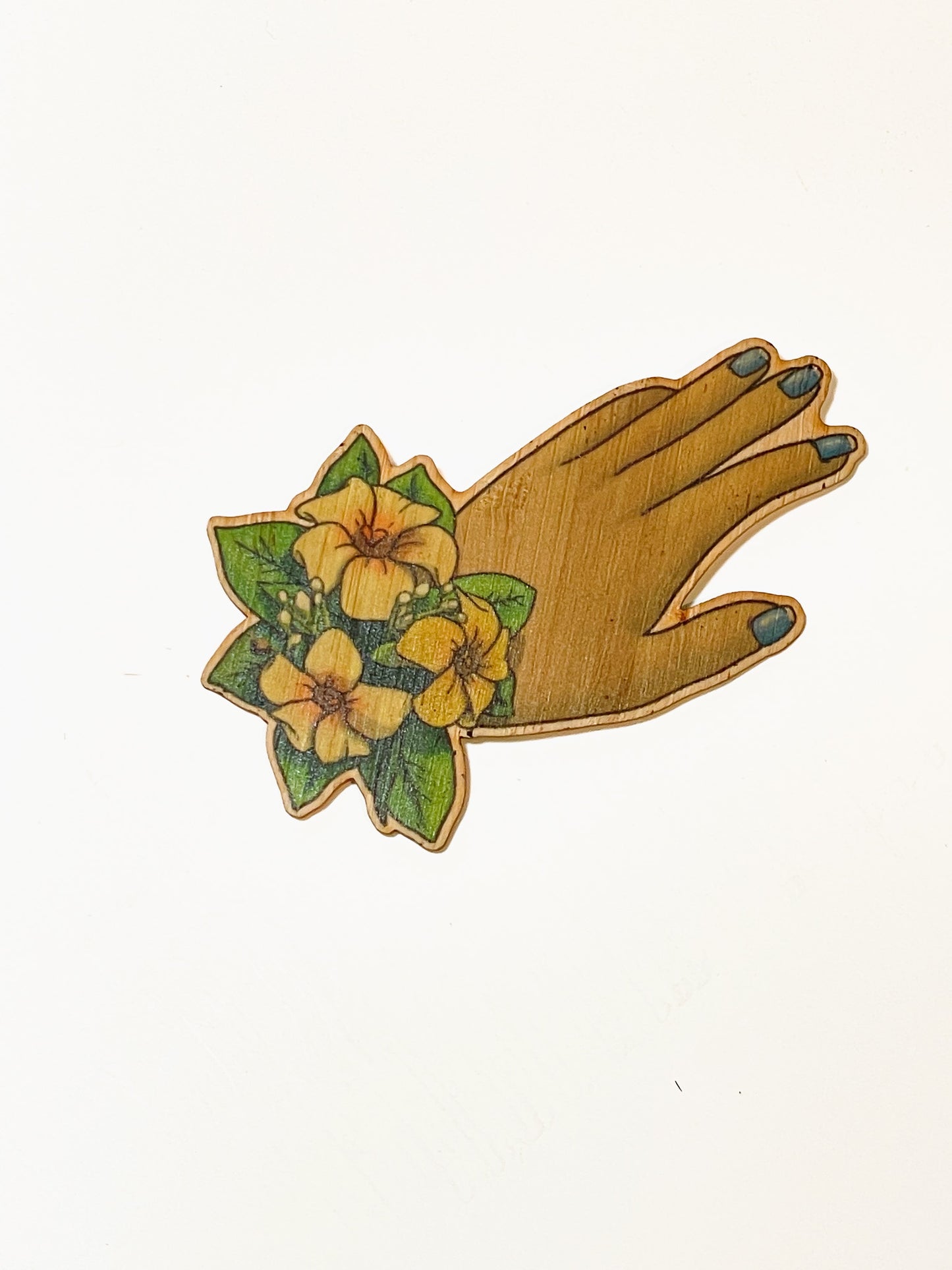 WRIST LEI BAMBOO STICKER